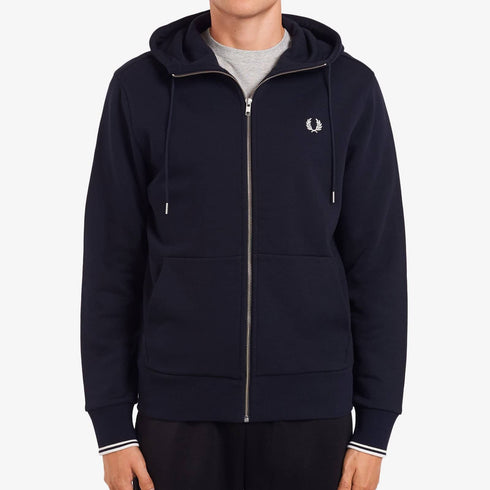 Fred Perry 拉鍊連帽衛衣